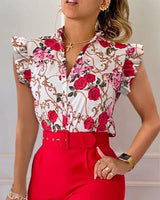 Floral Red