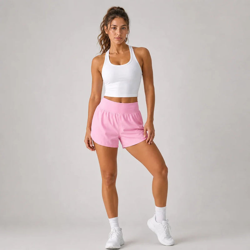 Mirage Cardio Shorts Petal Pink - movement studio